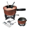 Conjunto para fondue Brinox 10 peças cobre 1254/116