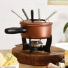 Conjunto para fondue Brinox 10 peças cobre 1254/116