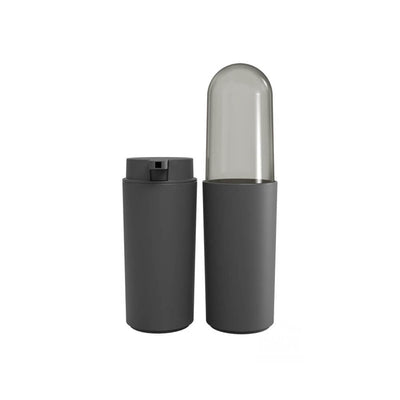 Conjunto para banheiro Coza Serene 2 peças cinza chumbo