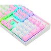 Teclado mecanico gamer Redragon K551WP mitra branco switch azul