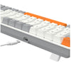 TECLADO MECANICO GAMER REDRAGON K642 AKALI KEYCAPS BRANCO CINA E