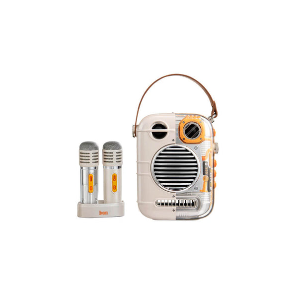 Caixa de som Divoom 5.0 bluetooth 50W Spark-Pro branca