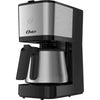 Cafeteira Oster 1,2l com jarra inox preta 127v OCAF650