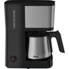 Cafeteira Oster 1,2l com jarra inox preta 127v OCAF650