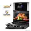 Fritadeira elétrica air fryer Britânia 12L 4 em 1 BFR2100P 127V
