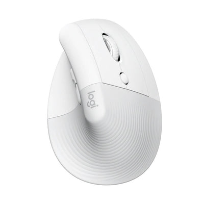 Mouse sem fio lift vertical branco Logitech