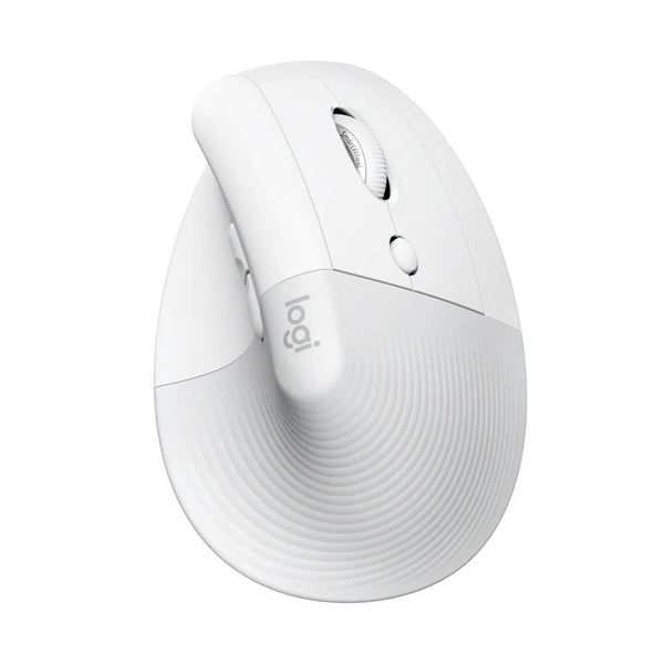 Mouse sem fio lift vertical branco Logitech