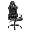 Cadeira gamer Clanm Mount black camuflada CM039