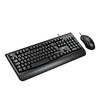 Kit teclado e mouse com fio Lecoo CM105 preto