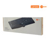 Kit teclado e mouse sem fio Lecoo KW211 preto