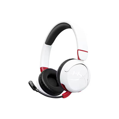 Fone de ouvido gamer HyperX Cloud Mini Wireless branco 7G8F2AAA