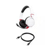 Fone de ouvido gamer HyperX Cloud Mini Wireless branco 7G8F2AAA