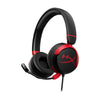 Fone de ouvido gamer HyperX Cloud Mini com fio preto 7G8F4AA