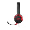 Fone de ouvido gamer HyperX Cloud Mini com fio preto 7G8F4AA