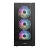 Gabinete atx cruiser rgb preto Fortrek