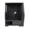 Gabinete gamer Fortrek Black Hawk MidTower RGB preto