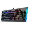 TECLADO MECÂNICO GAMER REDRAGON K569 ARYAMAN RGB PRETO V2 SWITCH