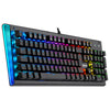 TECLADO MECÂNICO GAMER REDRAGON K569 ARYAMAN RGB PRETO V2 SWITCH