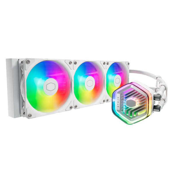 WATER COOLER MASTERLIQUID 360 ATMOS ARGB BRANCO COOLER MASTER - M