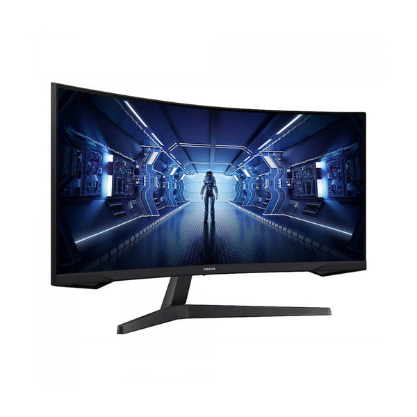 Monitor 34" Samsung LED UHD Odyssey G5 curvo gamer  LC34G55TWWLMZ