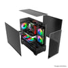 Gabinete gamer Liketec Mahal Dark vidro matx