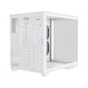 Gabinete gamer Redragon WideLoad Extreme vidro curvo branco