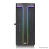 Gabinete gamer Thermaltake H590 TG ARGB mid tower vidro preto