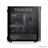 Gabinete gamer Thermaltake H590 TG ARGB mid tower vidro preto