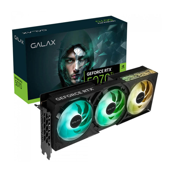 Placa de vídeo 16GB RTX 5070 Galax TI 1-click OC GDDR7