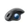 Mouse ergonômico sem fio Logitech M575S Wireless com Trackball -