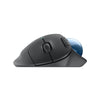 Mouse ergonômico sem fio Logitech M575S Wireless com Trackball -