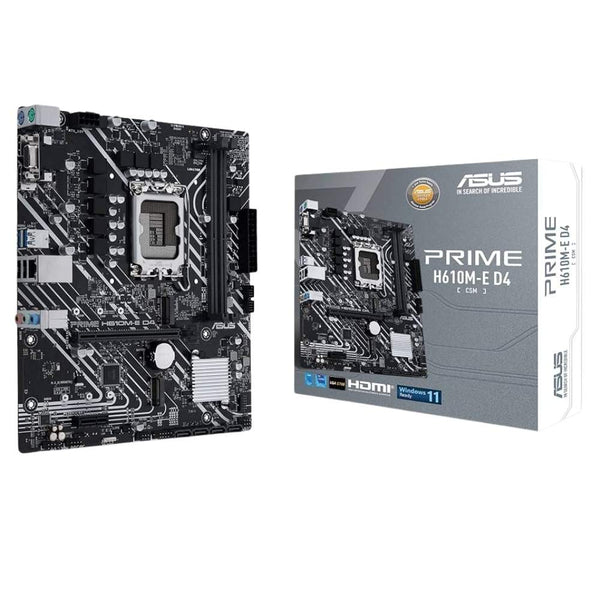 Placa mãe i3, i5 e i7 Asus Prime H610M-CS DDR4 12° geração