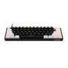 Teclado mecânico gamer Gamdias Aura GK2 preto e branco