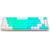 Teclado mecânico gamer Redragon Castor Pro RGB branco com menta