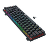 Teclado mecânico gamer Redragon Ryze Pro RGB - switch marrom