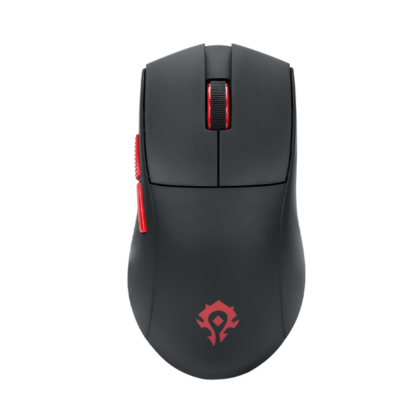 Mouse gamer Redragon King Pro World of Warcraft Horda - preto