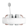 Fone de ouvido headset gamer Redragon Luna Lunar white - branco