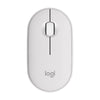 Mouse sem fio Logitech Pebble Mouse 2 M350s, branco- 910-007