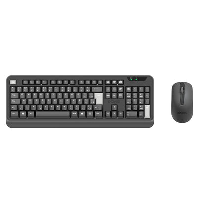 Kit Teclado e Mouse Wireless PCYes Comfort ABNT2 2.4GHz PCCMFW