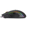 MOUSE GAMER REDRAGON M812 RGB PLANK BLACK