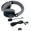 Fone de ouvido headset gamer Redragon Skuld Pro H878BG - preto