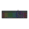 Teclado membrana gamer Redragon Netherbane K521-R - preto