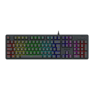 Teclado membrana gamer Redragon Netherbane K521-R - preto