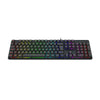 Teclado membrana gamer Redragon Netherbane K521-R - preto