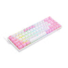 Teclado mecânico gamer Redragon Castor Switch Brown ABNT2 - Rosa