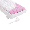 Teclado mecânico gamer Redragon Castor Switch Brown ABNT2 - Rosa