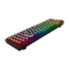 Teclado mecânico gamer Redragon Pollux Pro Clear Black Layout ABN