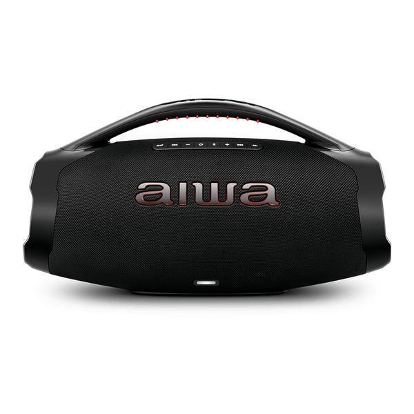 Caixa de Som Bluetooth AIWA Boombox AWS-BBS-01-B Preta