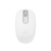 Mouse sem fio Logitech M196 - branco - 910-007457