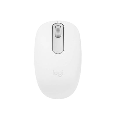 Mouse sem fio Logitech M196 - branco - 910-007457